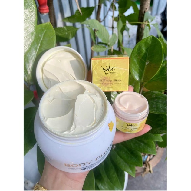 Kem body Pháp Cosmetics hương nước hoa 250g chinh hãng tặng kèm ủ kích trắng