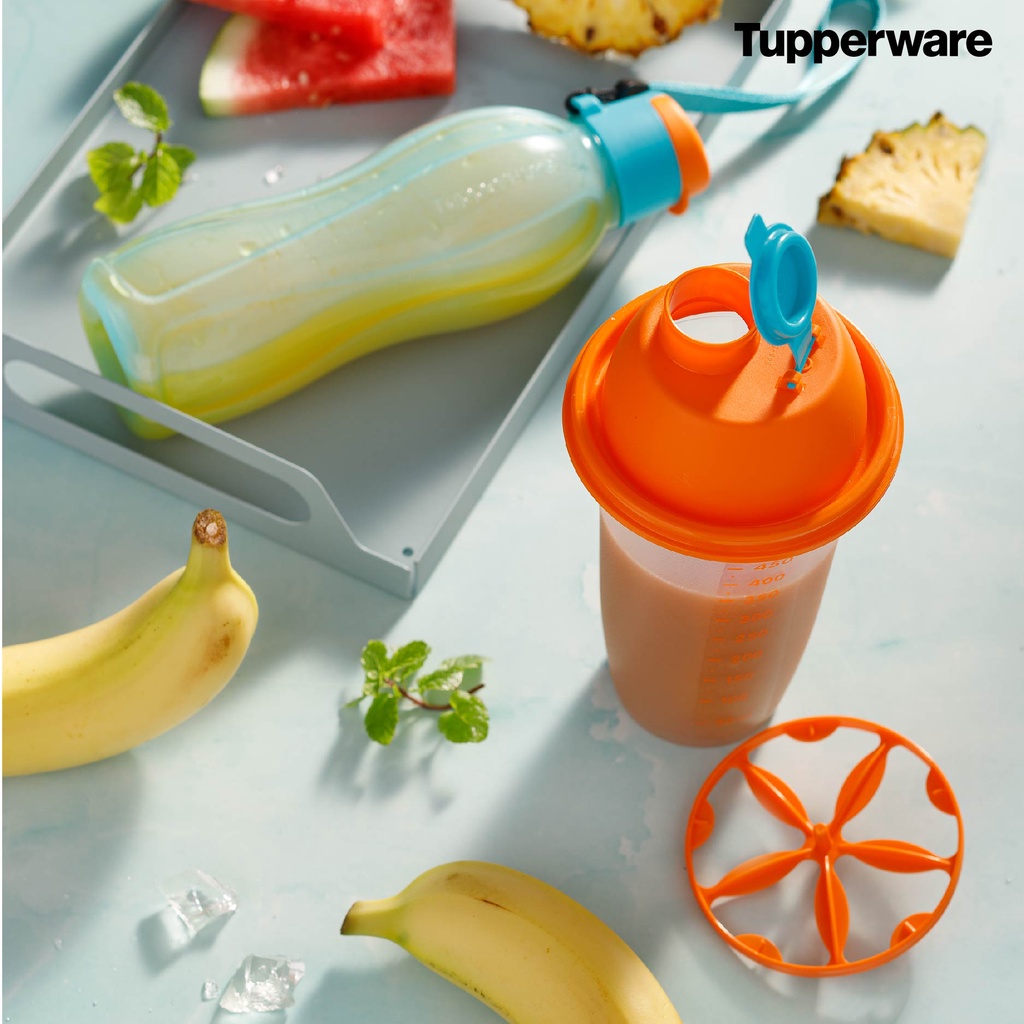 Bộ sản phẩm Tupperware Shake N Go - Bảo hành trọn đời - Nhựa nguyên sinh an toàn sức khoẻ