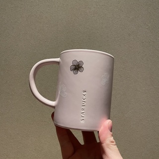 [STARBUCKS VN] - CỐC SỨ CHERRY BLOSSOM (SAKURA) HANDLE MUG 12oz