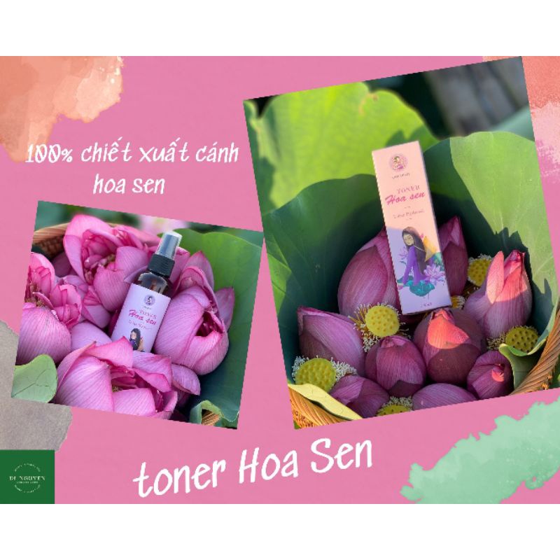 Toner hoa sen Ả Đào - Mộc Nhan Natural | BigBuy360 - bigbuy360.vn