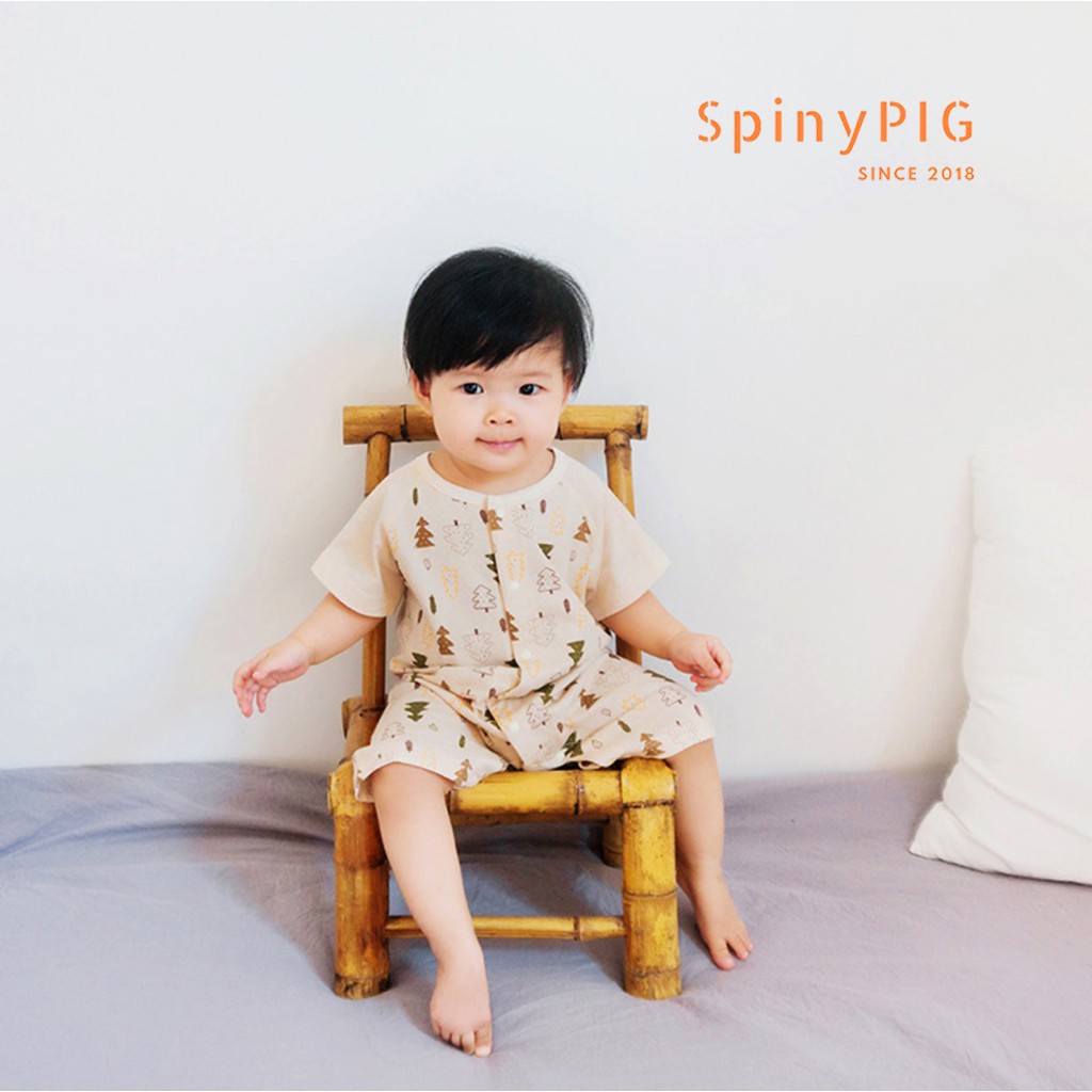 Bộ body cho bé sơ sinh 0-2 tuổi cotton tự nhiên không chất tẩy nhuộm cộc tay dành cho bé gái bé trai mùa hè