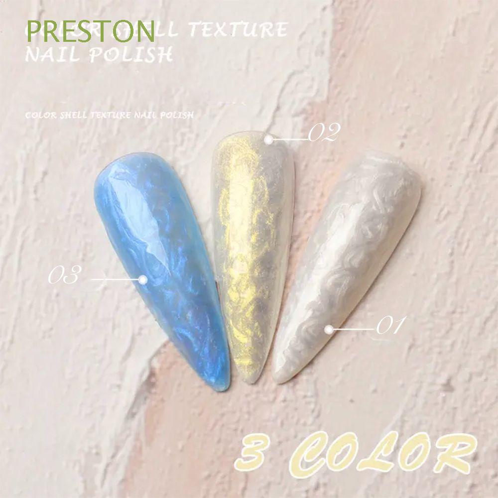 [Hàng mới về] Gel UV trang trí móng tay nghệ thuật tạo vân vỏ ngọc trai lấp lánh đẹp mắt 10ml