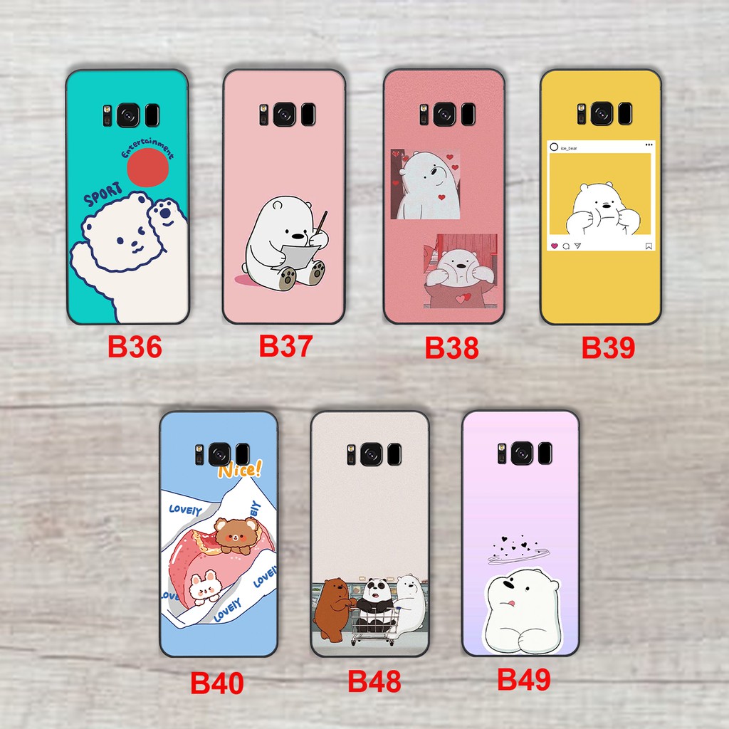 ỐP LƯNG SAMSUNG S8/S8 PLUS IN HÌNH NGỘ NGHĨNH-ĐÁNG YÊU