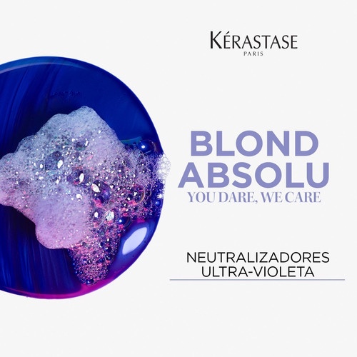 Dầu gội tím Kerastase Blond Absolu Bain Ultra-Violet shampoo 250ml