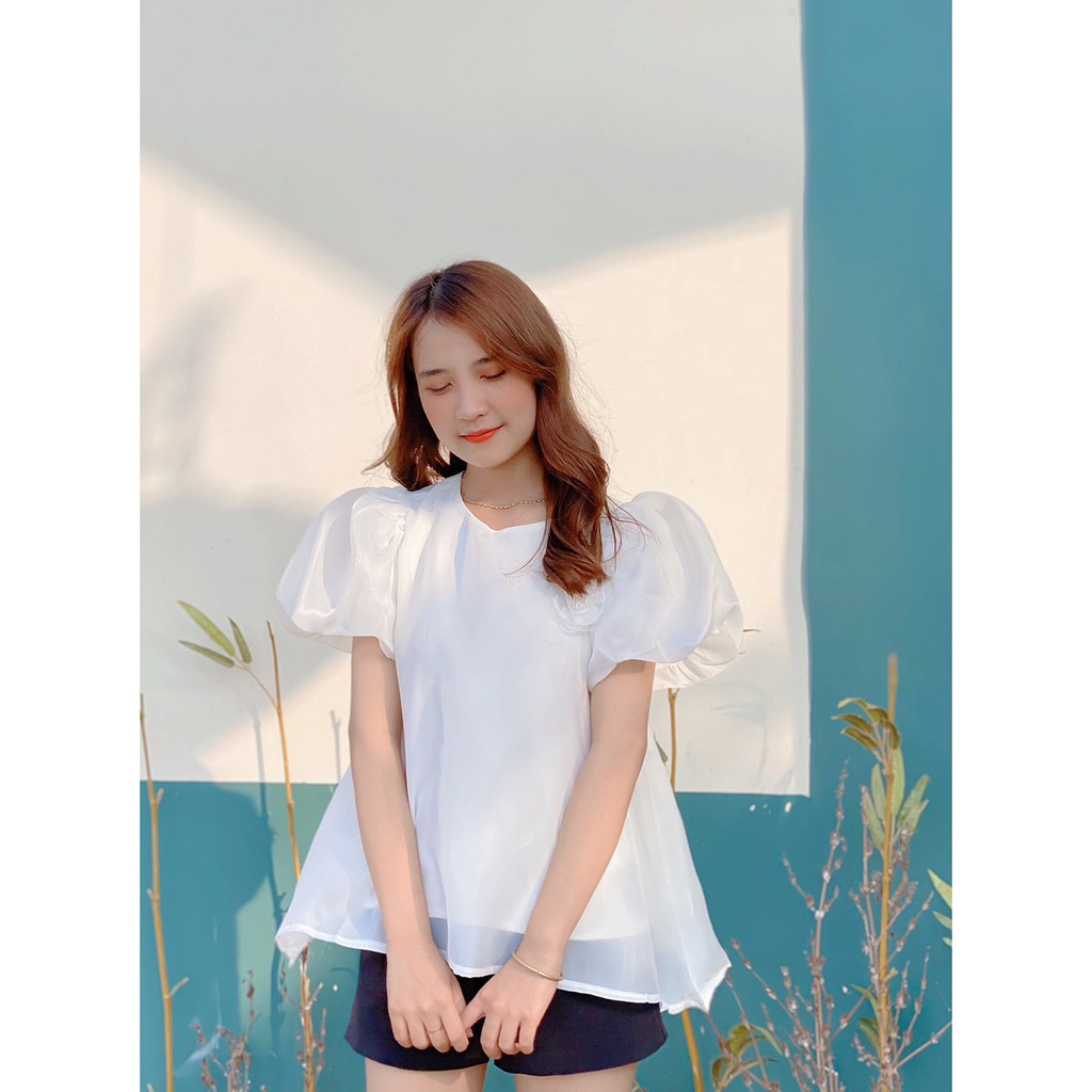 ÁO BẦU DƯỚI 65KG SIZE M,L CÓ LÓT TRONG KÈM HOA CÀI MÀU TRẮNG, NUDE CHẤT TƠ OGANZA | BigBuy360 - bigbuy360.vn