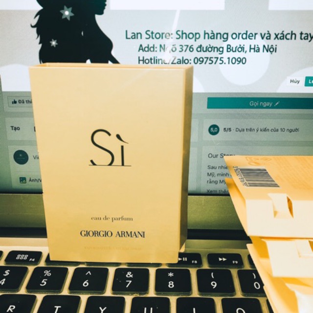 Mẫu thử Nước hoa 🌸Giorgio Armani Si FLORI EDP 1.2ml | BigBuy360 - bigbuy360.vn