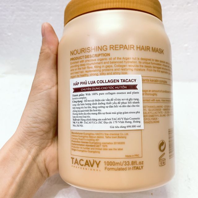 Hấp Ủ Tóc Tacavy Collagen Keratin Complex