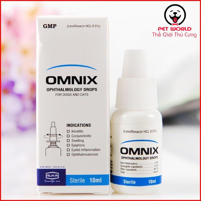 Nhỏ mắt Alkin OMNIX 10ml dành cho chó mèo (HÀNG NHẬP KHẨU KỲ NAM)