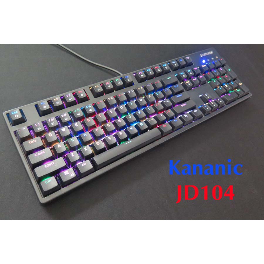 Bàn phím cơ Kananic JD104 Led RGB