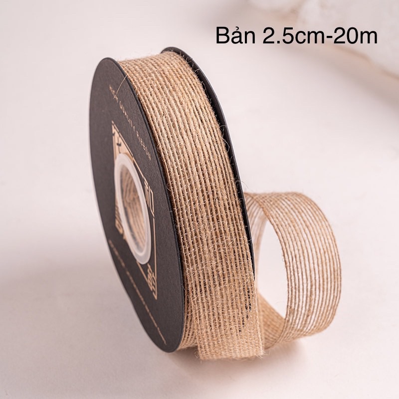 Ruy Băng Gai Xương Cá, Ruy Băng Thừng Trang Trí Hoa, Quà, Làm Đồ HandMade bản 2,5cmx20m