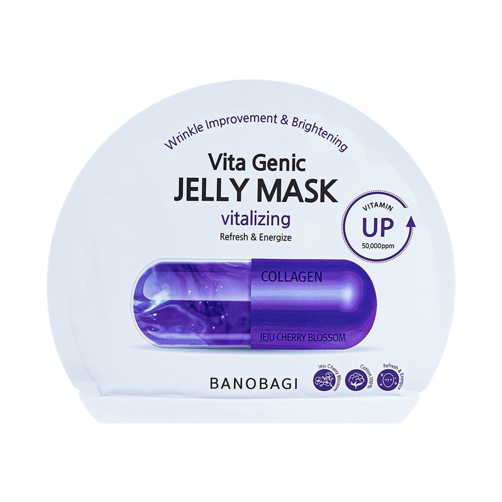 [New-Update 1 Hộp] Mặt Nạ Banobagi Vita Geic Jelly Mask