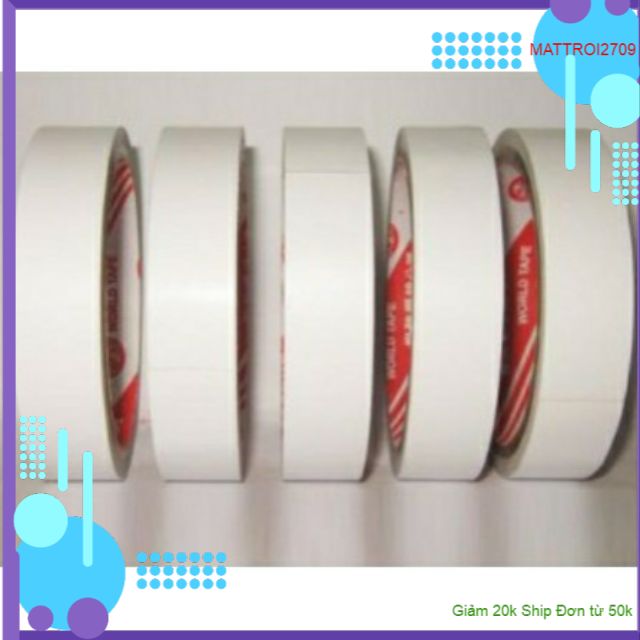 [Rẻ Vô Địch] BĂNG KEO 2 MẶT 2.5F