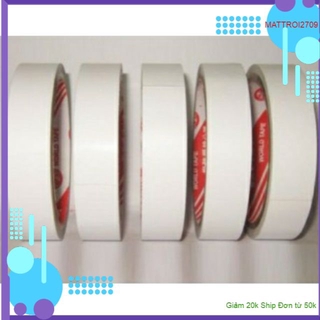 Băng keo 2 mặt 2.5f