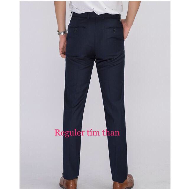 Quần Âu Quần Tây ARISTINO - ATR00208 Reguler - Đen +  Xam + Tím Than 29/31/32