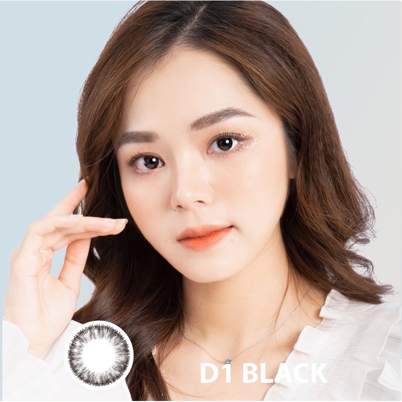 Áp tròng LATTE Black AMPA BLACK- Kính Áp Tròng FAIRY SHOP CONTACT LENS độ cận 0 đến 6