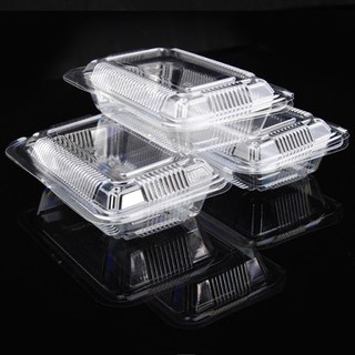 100 cái- Hộp nhựa đựng bánh, hoa quả C55,H50