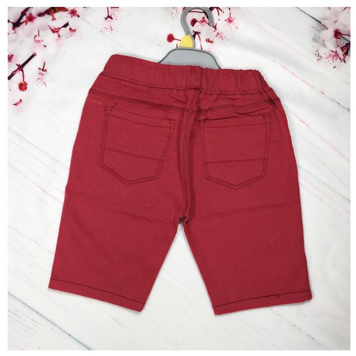 Quần short  bé trai 9-23kg- Quần short nam - Vải Linen thoáng khí suốt ngày dài - Tomchuakids