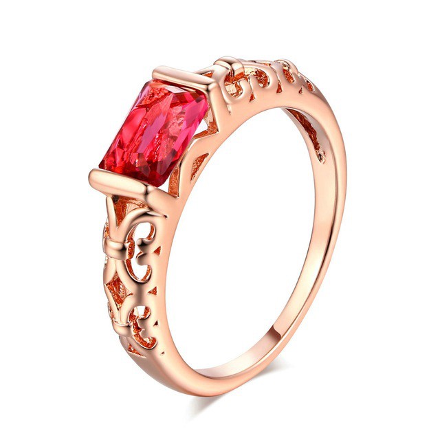 Nhẫn Mạ Bạc 925 Đính Đá Sang Trọng
