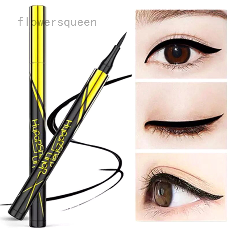 flowersqueen [Hàng mới về] Bút Kẻ Mắt Dạng Lỏng Nhanh Khô Chống Thấm Nước Không Nhòe