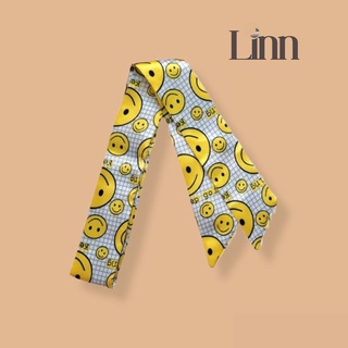 Dây cột tóc, khăn lụa, khăn turban cột tóc cột túi xách vải lụa mềm Linn