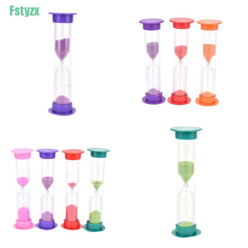 fstyzx Mini 1 /2/3 Minute New Sandglass Hourglass Sand Clock Timer New