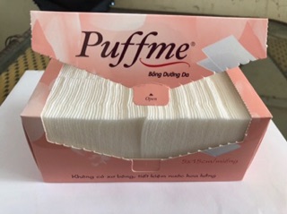Bông trang điểm Puffme 180 miếng