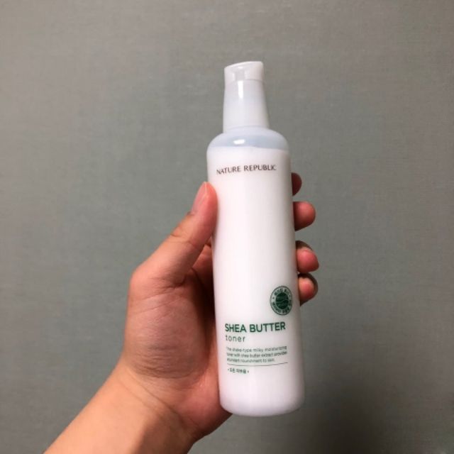 Toner Nature republic Shea Buter ( Nước hoa hồng bơ hạt mỡ)