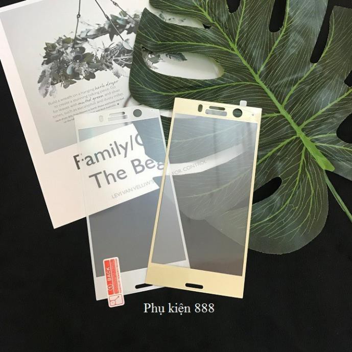 Miếng dán kính cường lực Sony XZ1 Compact Full màn Glass - CL036