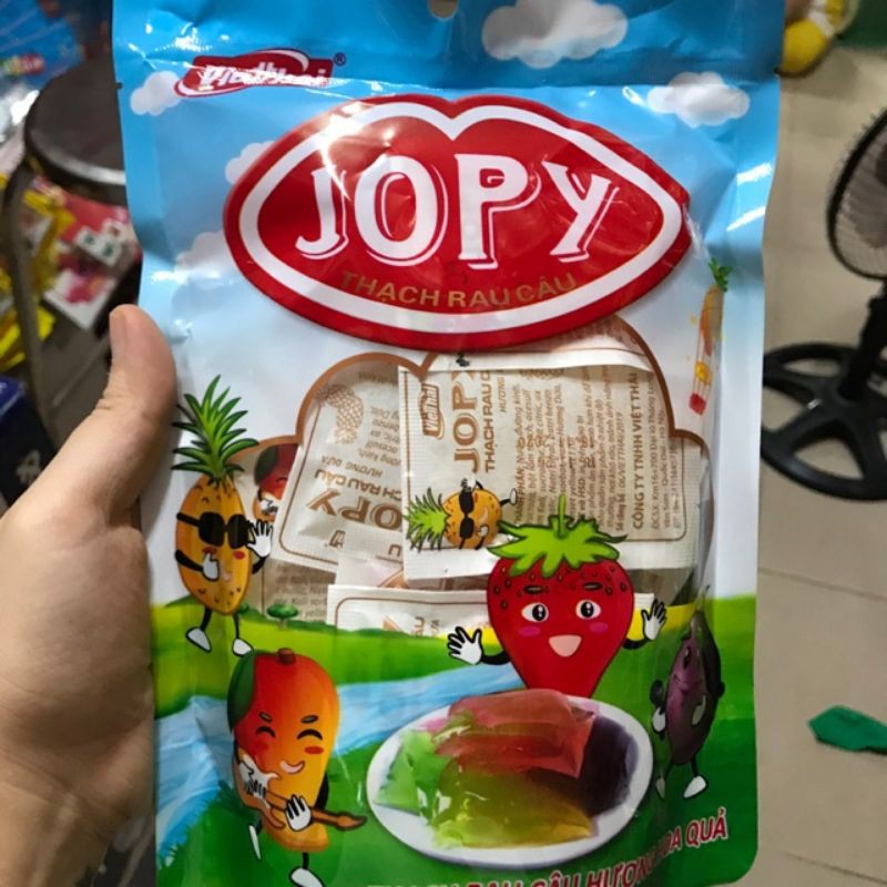 Thạch rau câu jopy 400g