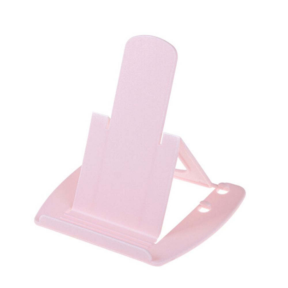 Giá đỡ điện thoại/ máy tính bảng mini bằng nhựa có thể điều chỉnh nhiều màu sắc dễ thương