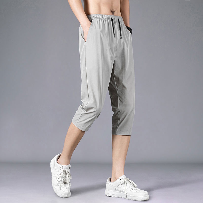 Quần Short Thể Thao 3/4 Nhanh Khô Cho Nam