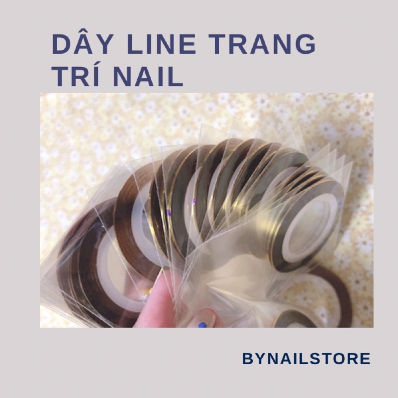 [bynailstore] Dây line nail dán móng tay (1 cuộn)