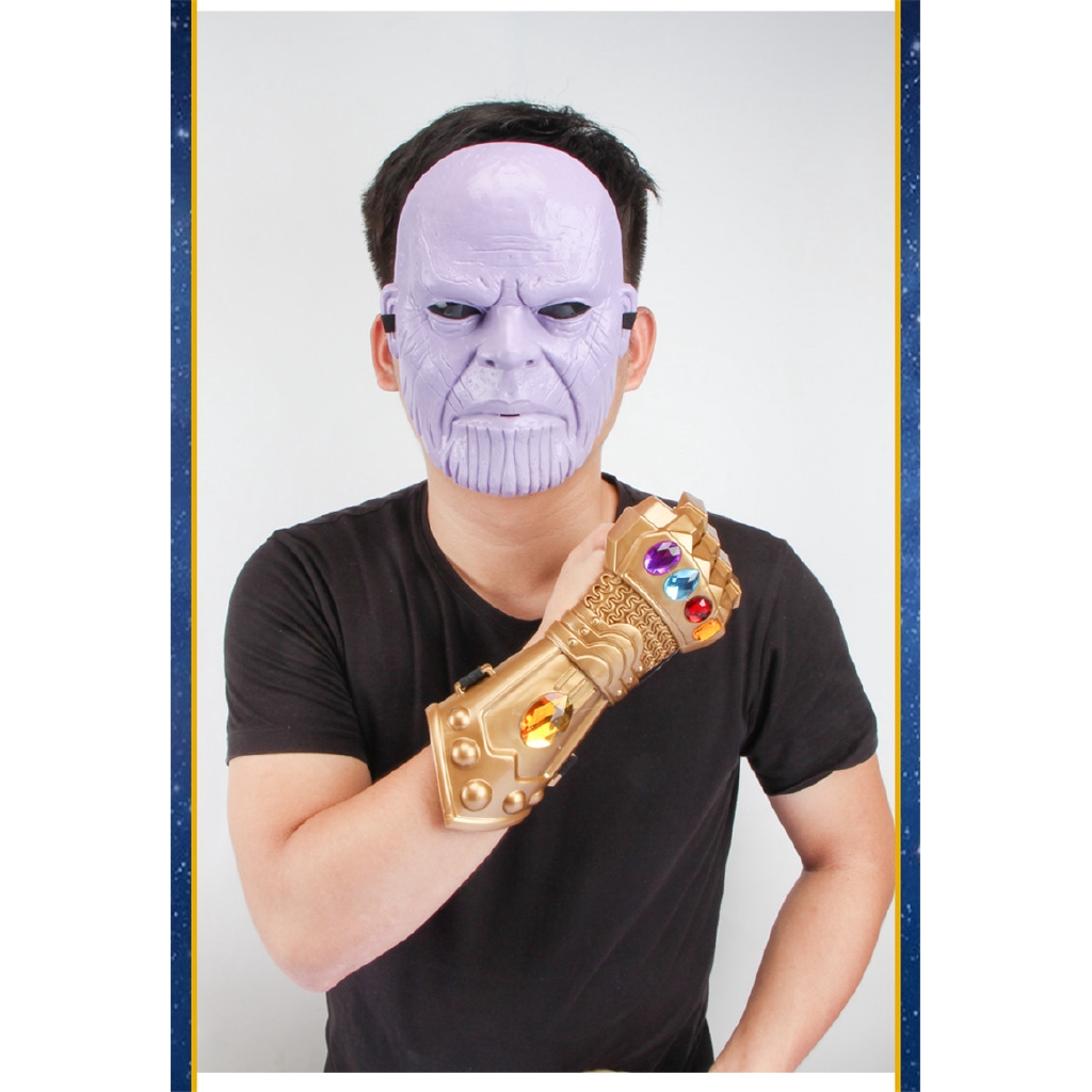 Mặt Nạ Hóa Trang Nhân Vật Thanos Infinity Gauntlet Iron Man
