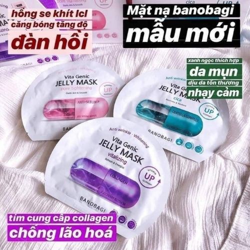 Mặt Nạ Giấy Vita Genic BANOBAGI JELLY MASK đủ loại