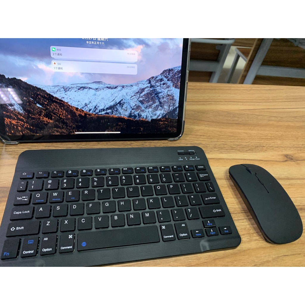 Bàn phím Bluetooth Ipad Magic Contrl Kết nối Bluetooth cùng lúc 3 thiết bị,Bàn phím ipad chất lượng - HATECH66
