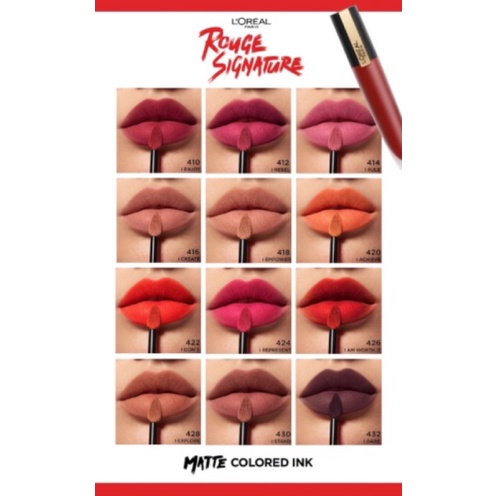 Son kem lì L'oréal đủ tông -chọn lựa-