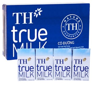 Sữa TH ❤FREESHIP ❤Sữa Tươi - Sữa Tươi TH có đường 110ml