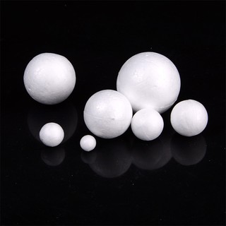 20 PCS 10-40mm Modelling Polystyrene Styrofoam Foam Ball