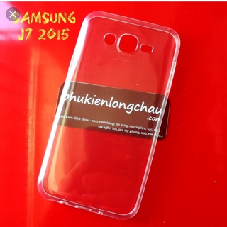 Ốp lưng dẻo Galaxy J7 2015 trong suốt