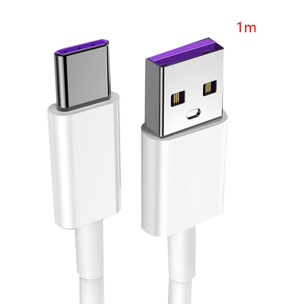 Cáp sạc nhanh Usb-C dài 1m cho Huawei Samsung 5a