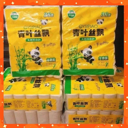 ️🍀 GIẤY VỆ SINH GẤU TRÚC ĐA NĂNG SIÊU DAI 36 CUỘN ️🍀