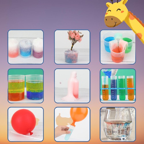 Bộ thực hành thí nghiệm 180 thí nghiệm cho bé tập làm khoa học  - Đồ chơi giáo dục