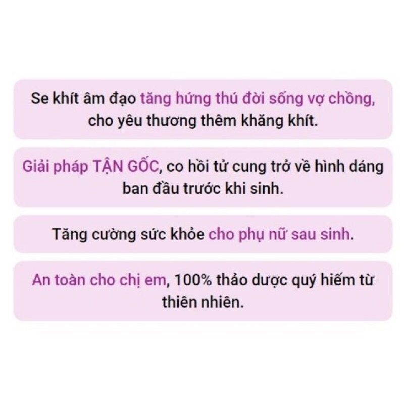 ZLOVE giúp se khít vùng kín và cân bằng nội tiết tố nữ