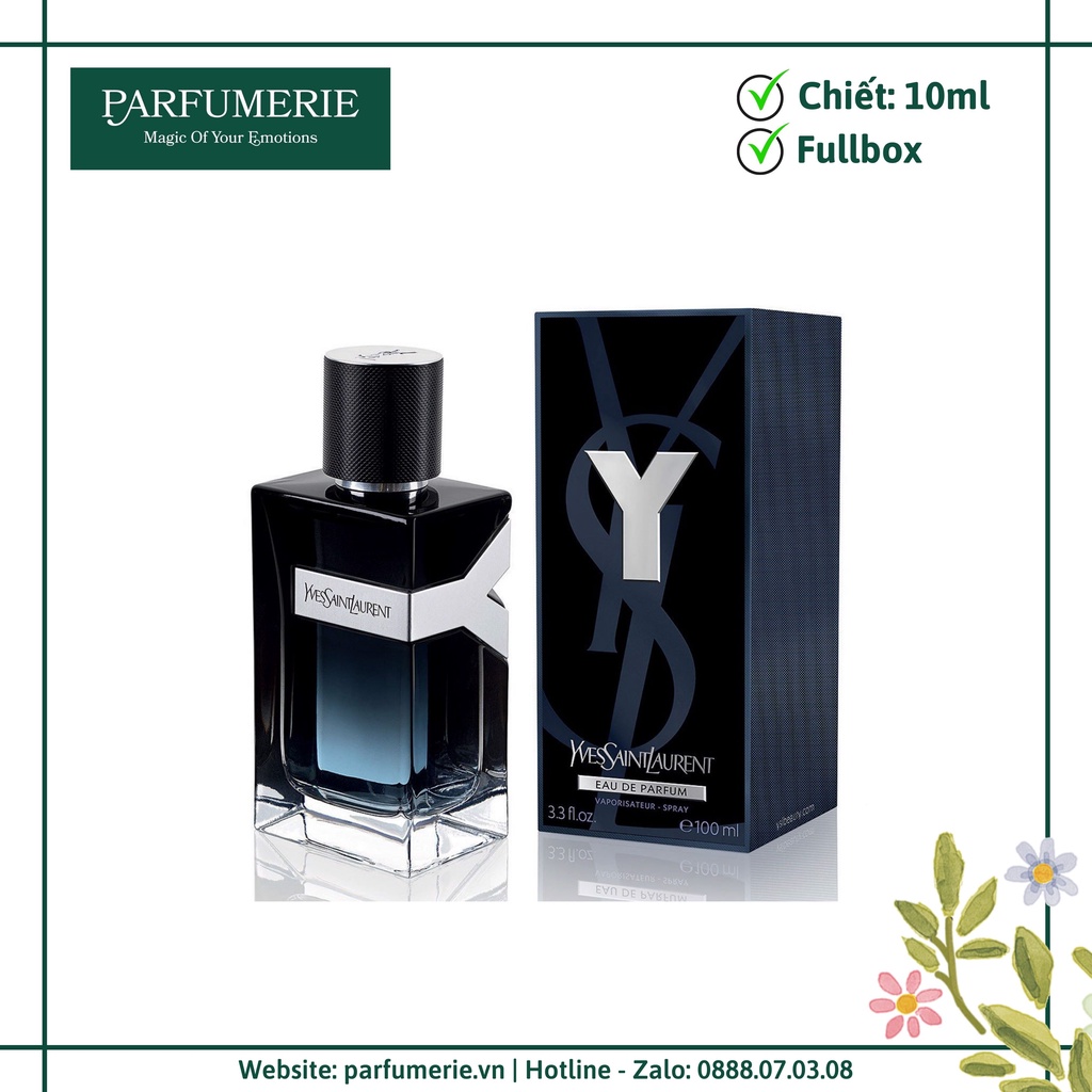 Nước hoa nam chính hãng Yves Saint Laurent Y EDP nam tính, lịch lãm, phong trần