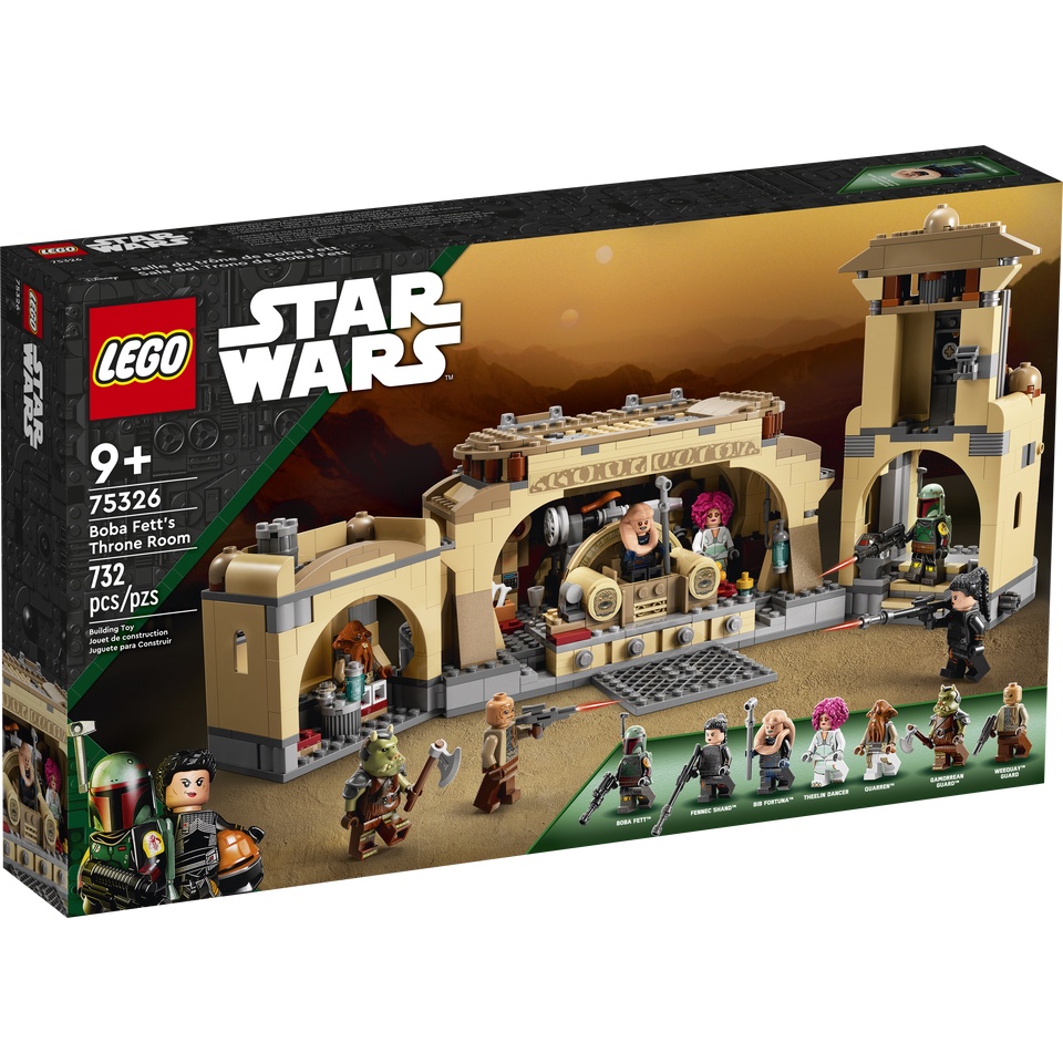 LEGO STAR WARS 75326 Boba Fett's Throne Room