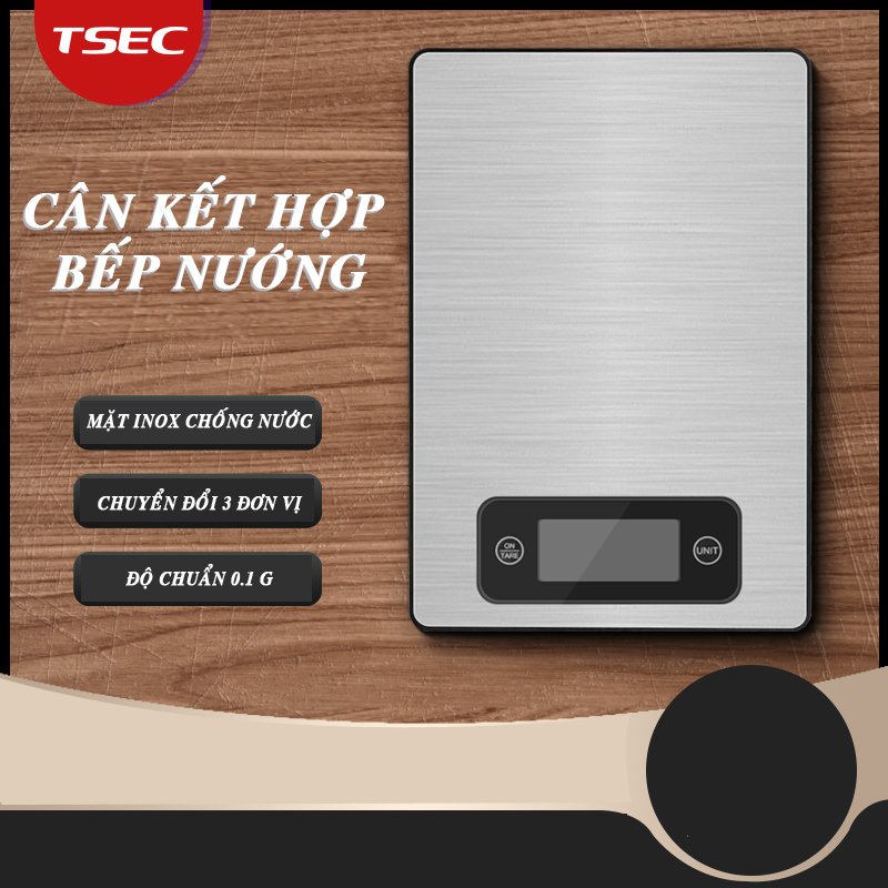 Cân Tiểu Ly Hình Vuông Cao Cấp - Dụng cụ nhà bếp, cân chuẩn xác