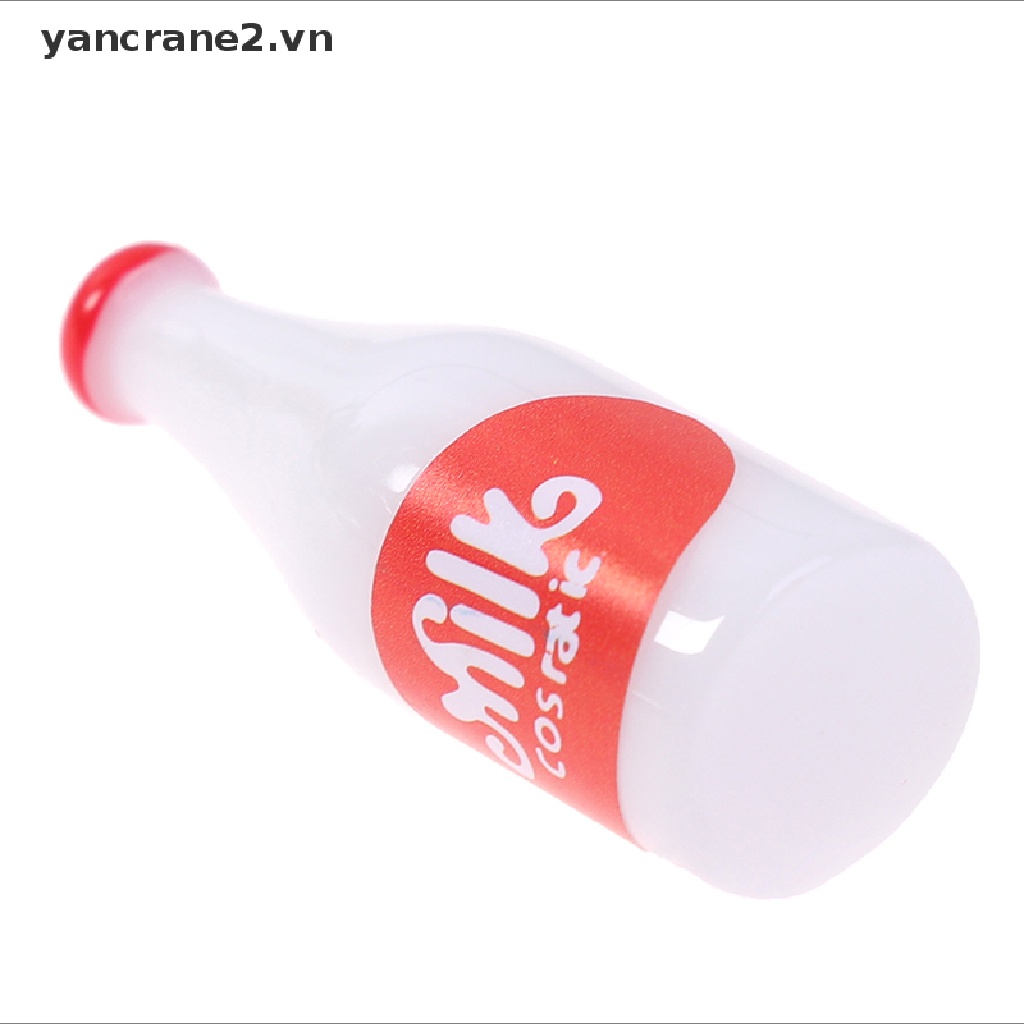 Bộ 4 Mô Hình Bình Sữa Thu Nhỏ Tỉ Lệ 1 / 12 Trang Trí Nhà Búp Bê