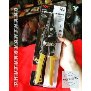 Kéo cắt tôn lưỡi THẲNG cán vàng TOP