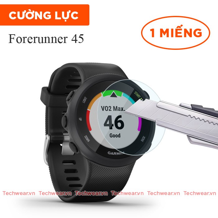 [Mã ELFLASH5 giảm 20K đơn 50K] Kính cường lực loại xin 9H dành cho Garmin Forerunner Vivoactive Fenix Ínstinct các dòng