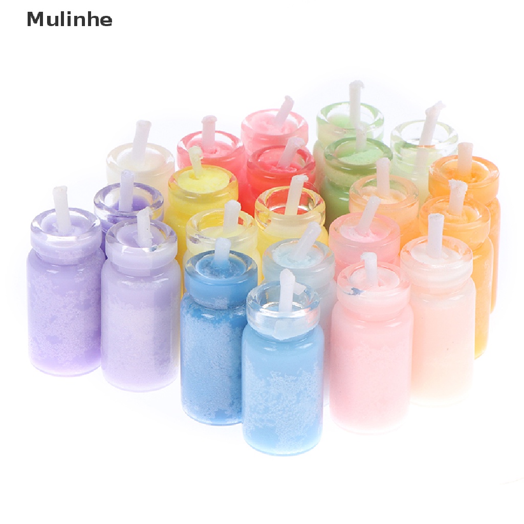 Set 1 / 3 Nến Mini Tỉ Lệ 1 / 12 Dùng Để Trang Trí Nhà Búp Bê